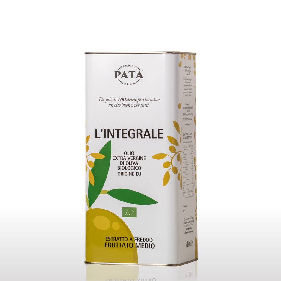 Latta 5 Litri di Olio Extra Vergine di Oliva di origine europea L'Integrale