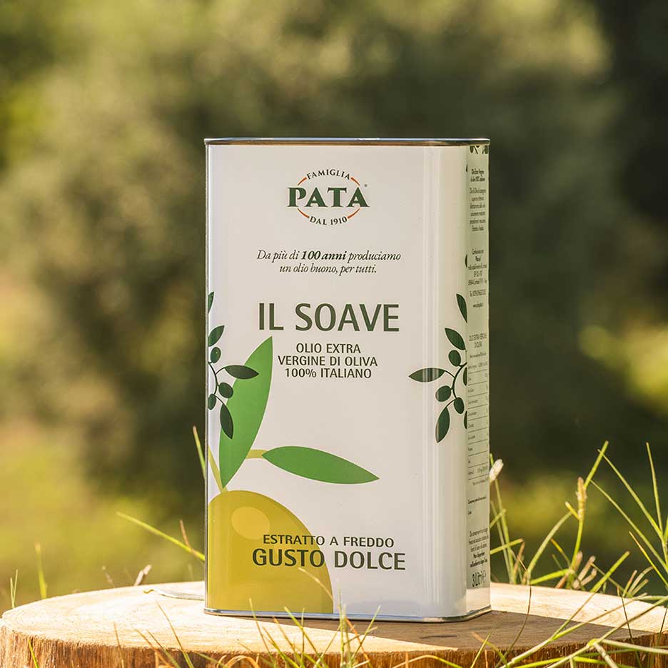 Il Soave Latta 3 Litri di Olio Extra Vergine di Oliva 100% Italiano