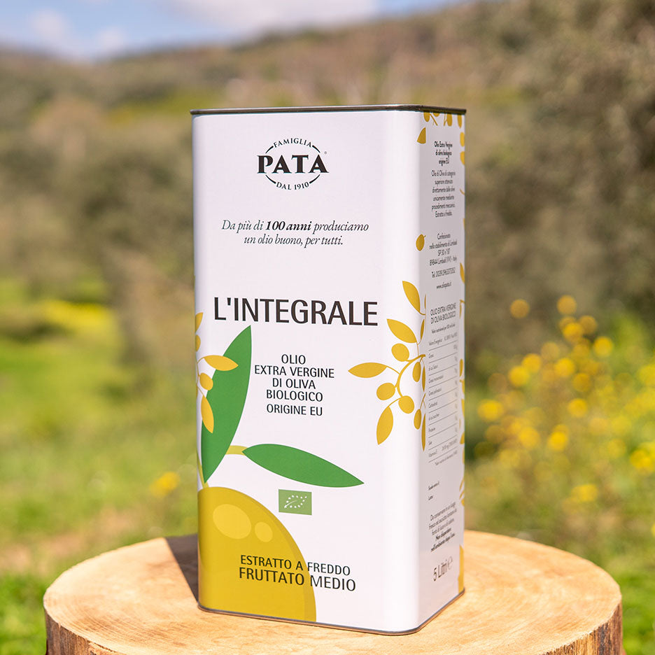 Latta 5 Litri di Olio Extra Vergine di Oliva di origine europea L'Integrale