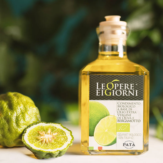 Condimento a base di olio extravergine di oliva e bergamotto
