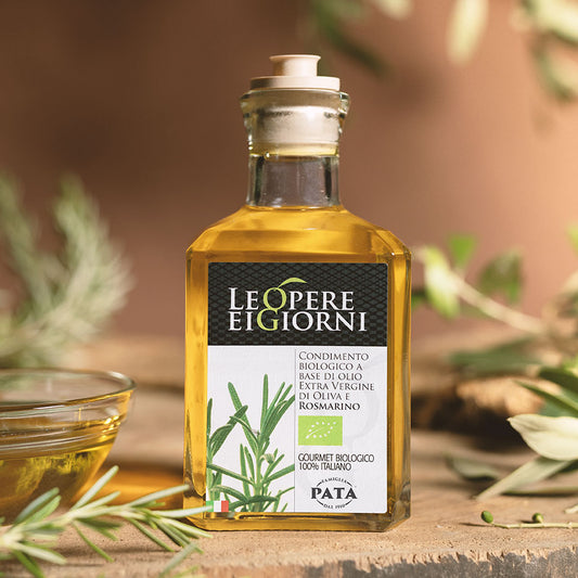 Condimento a base di olio extravergine di oliva e rosmarino