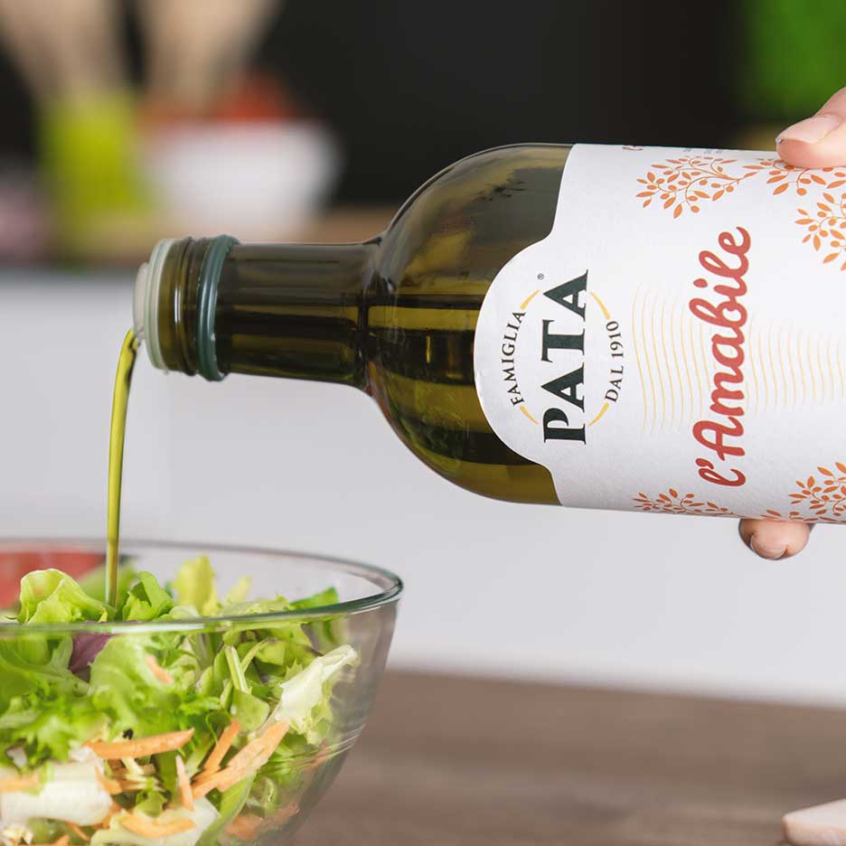 L'amabile 1 litro Olio Extra Vergine di Oliva Mediterraneo